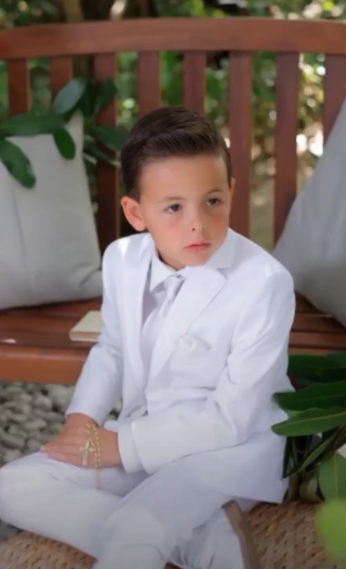 Leo & Zachary White 3 Piece Suit