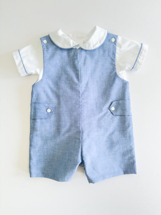FH13-25-3 CHAMBAY SMOCKED OVERALL