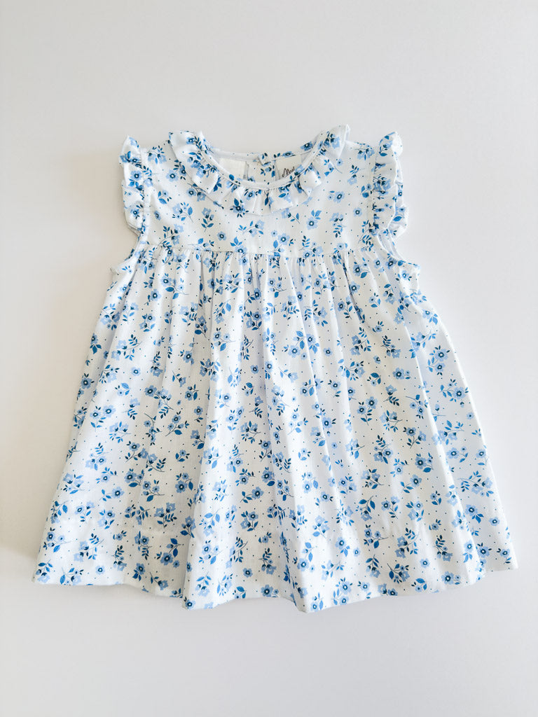 SS-03-25-01 Blue Flower Dress