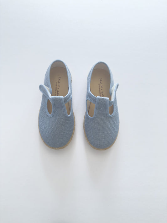 2136-09 Indigo T-Strap