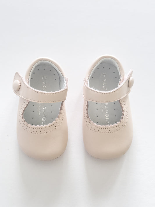 SB522 Leather Mary Jane Rosa