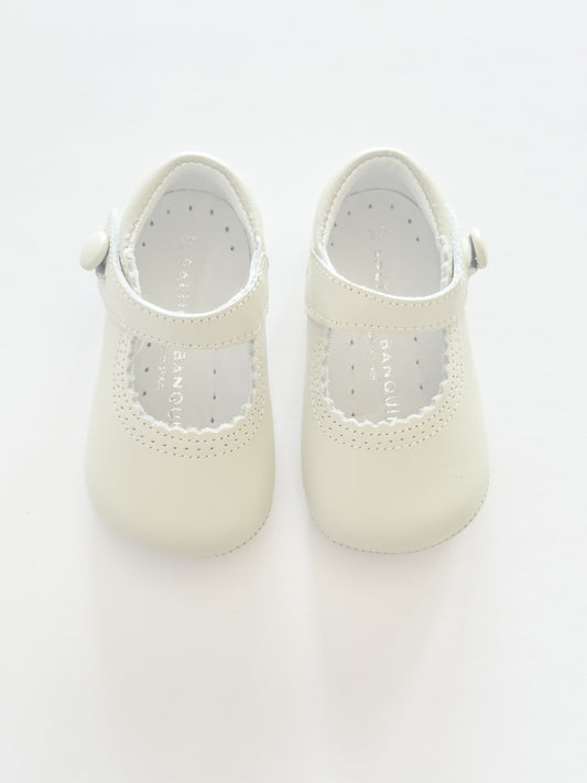 SB522 Leather Mary Jane Porcelana