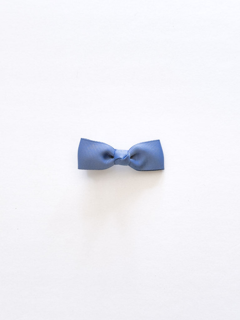 Smoke Blue Bow
