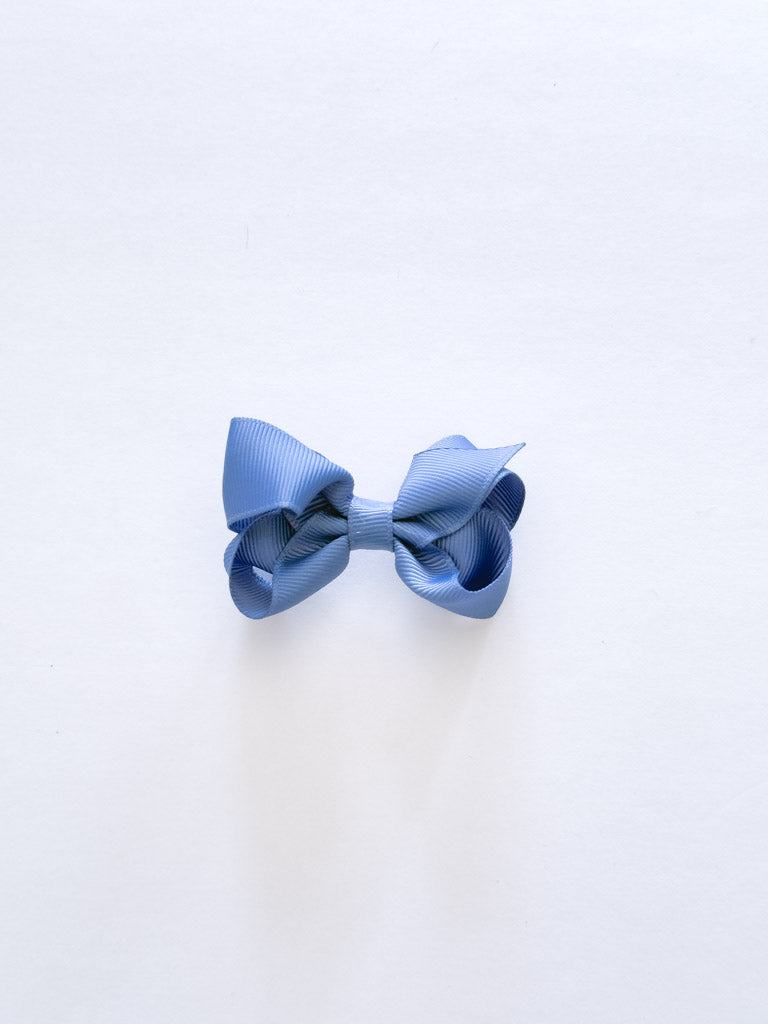 Smoke Blue Bow