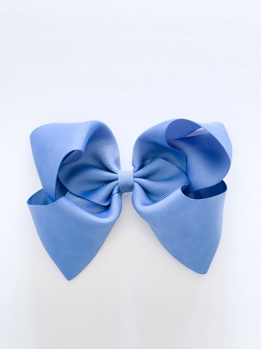 Smoke Blue Bow