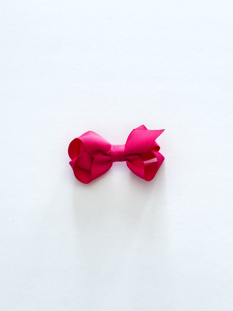 Shocking Pink Bow