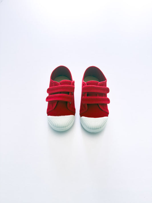 4003 Velcro Sneaker Red