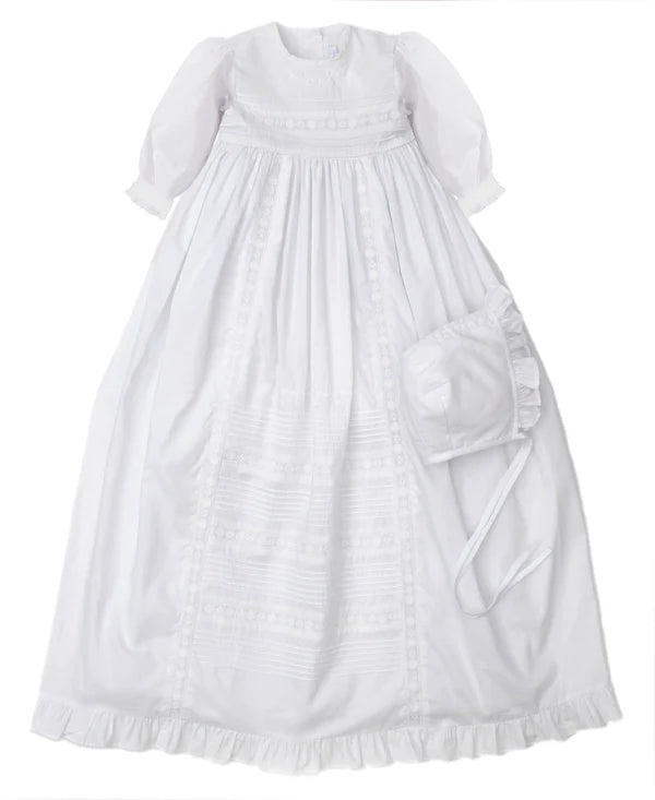 Nicole Embroidered Pima Cotton Gown