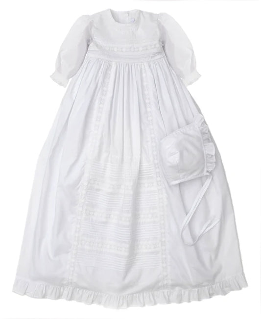 Nicole Embroidered Pima Cotton Gown