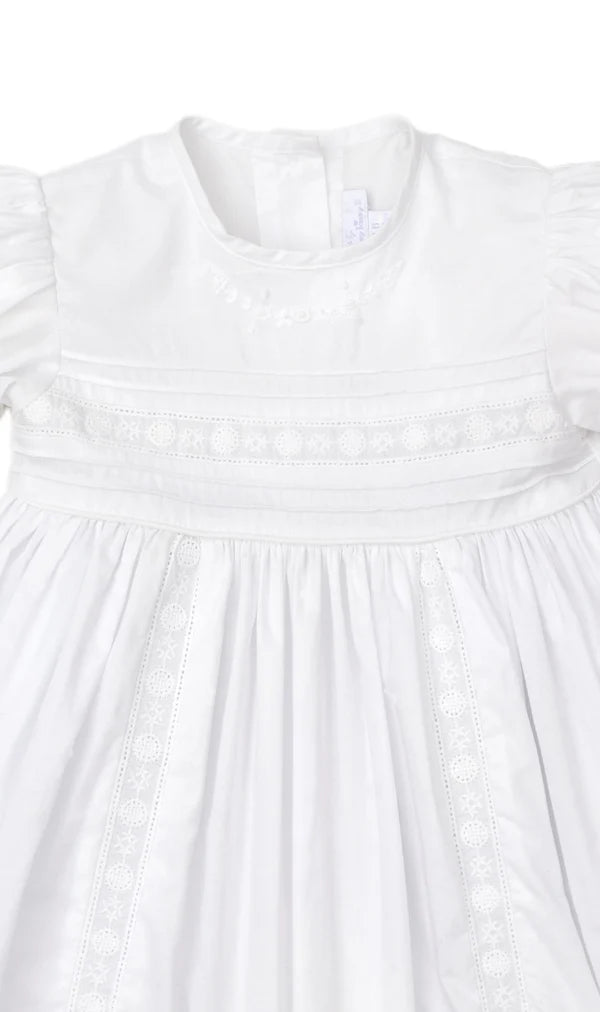 Nicole Embroidered Pima Cotton Gown