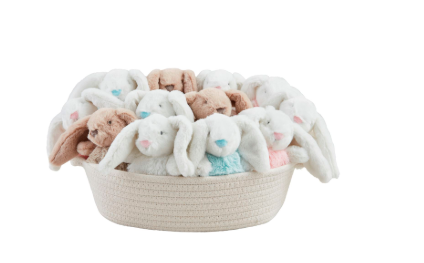 Bunny Pom Pom Rattles
