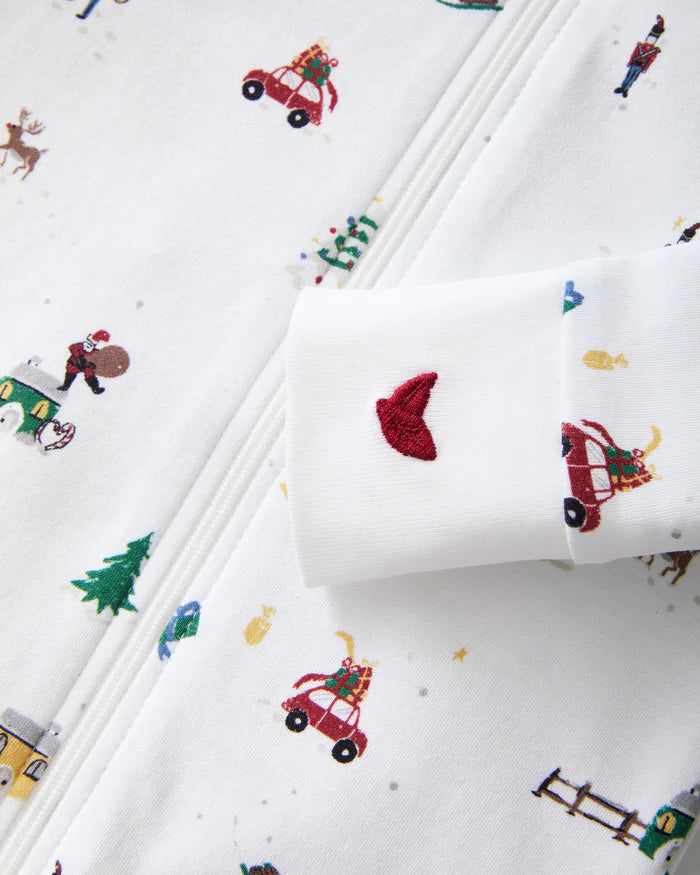 Baby Pima Romper Holiday Town