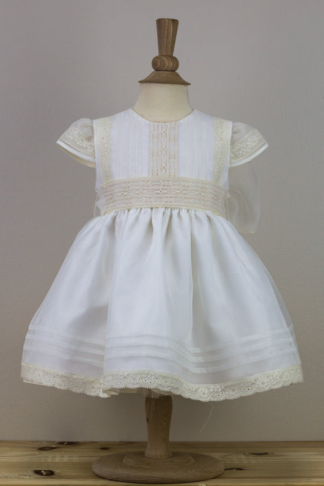 Beige Organza Dress 478
