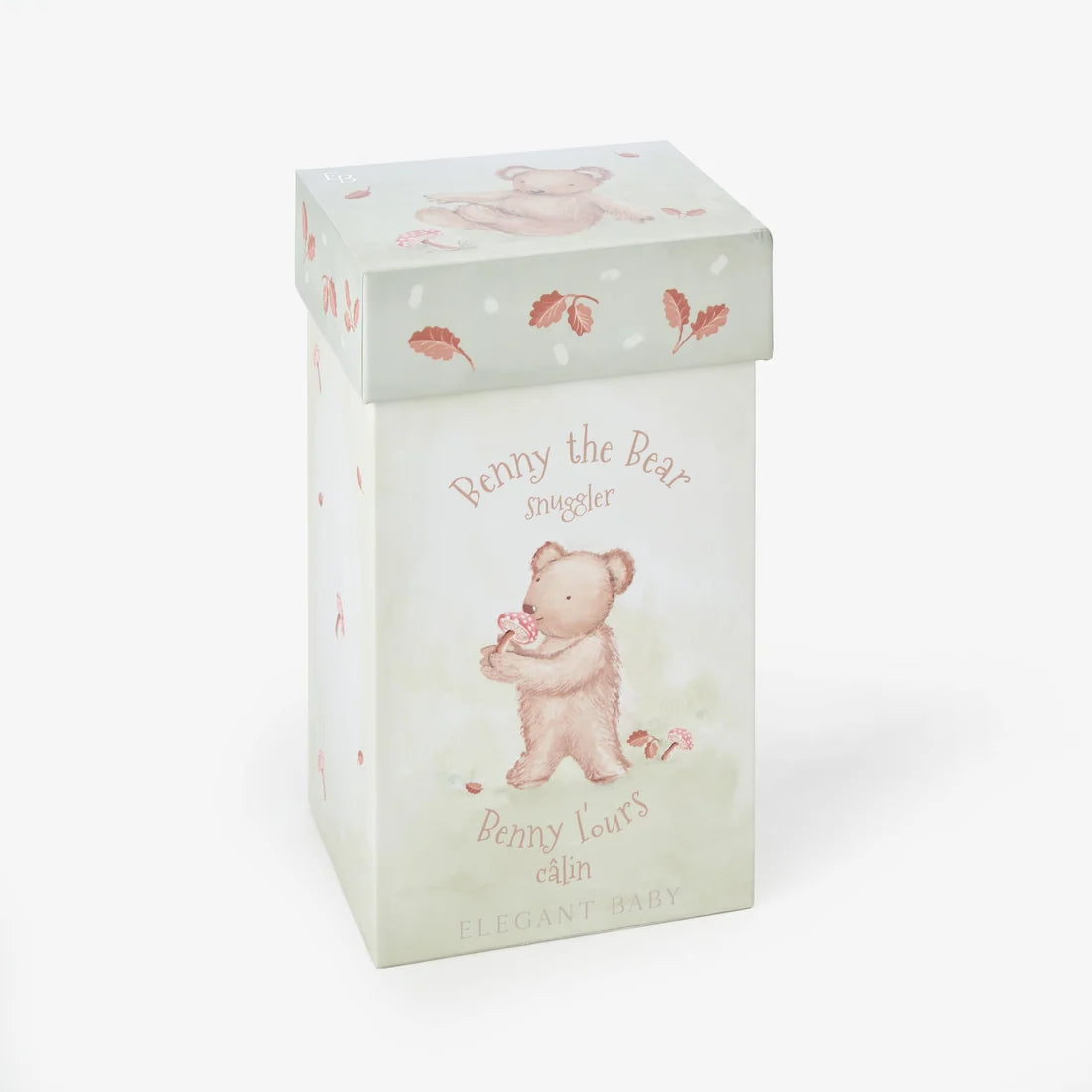 Bear Snuggler Plush Security Blanket W/ Gift Box