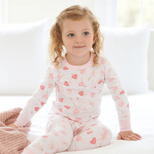 Dancing Hearts Long Pajamas