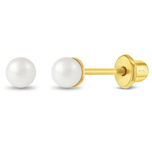 Freshwater Cultured Pearl 5mm Earrings