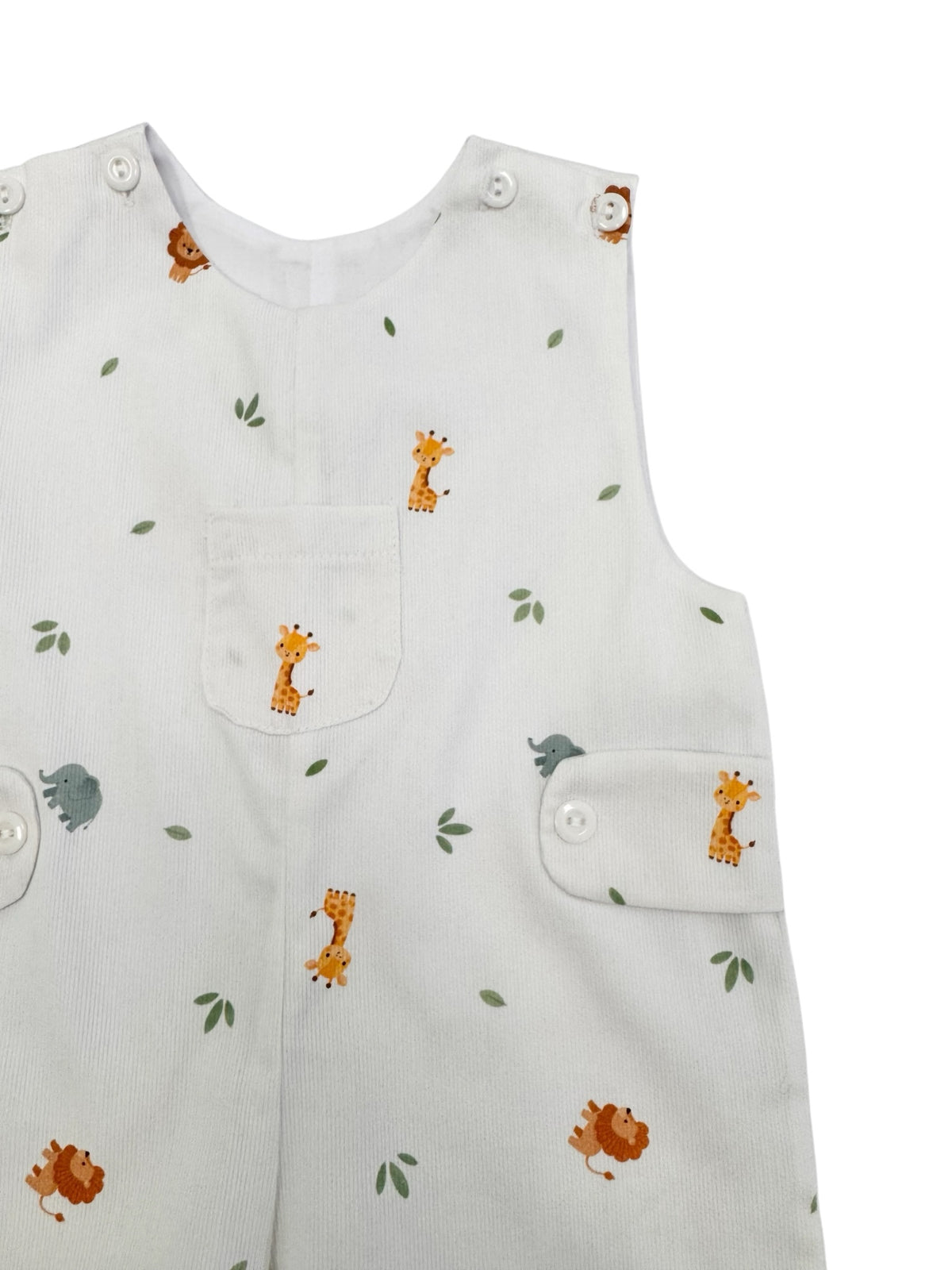 Tiny Safari Print Overall