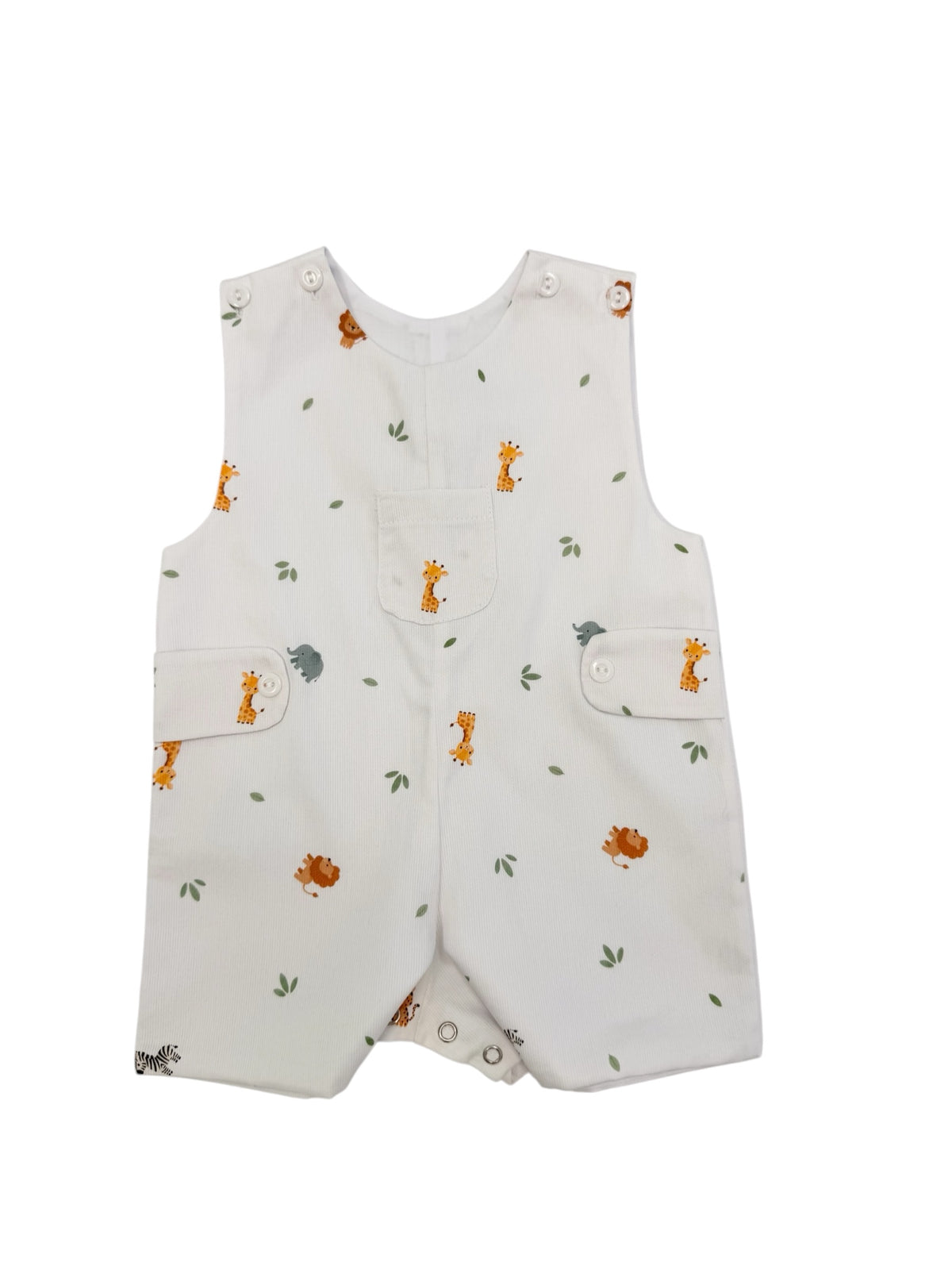 Tiny Safari Print Overall
