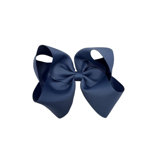 Smoke Blue Bow