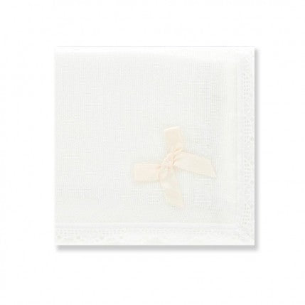 Gauze Cotton Bow Blanket 300