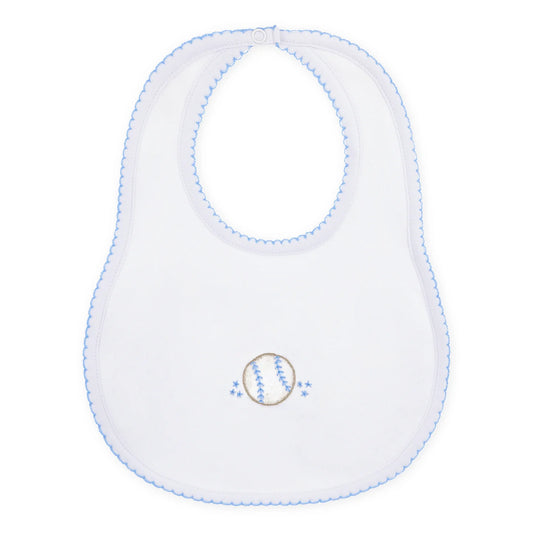 Precious Sluggers Bib Light Blue
