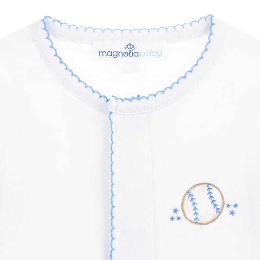 Precious Sluggers Footie Light Blue