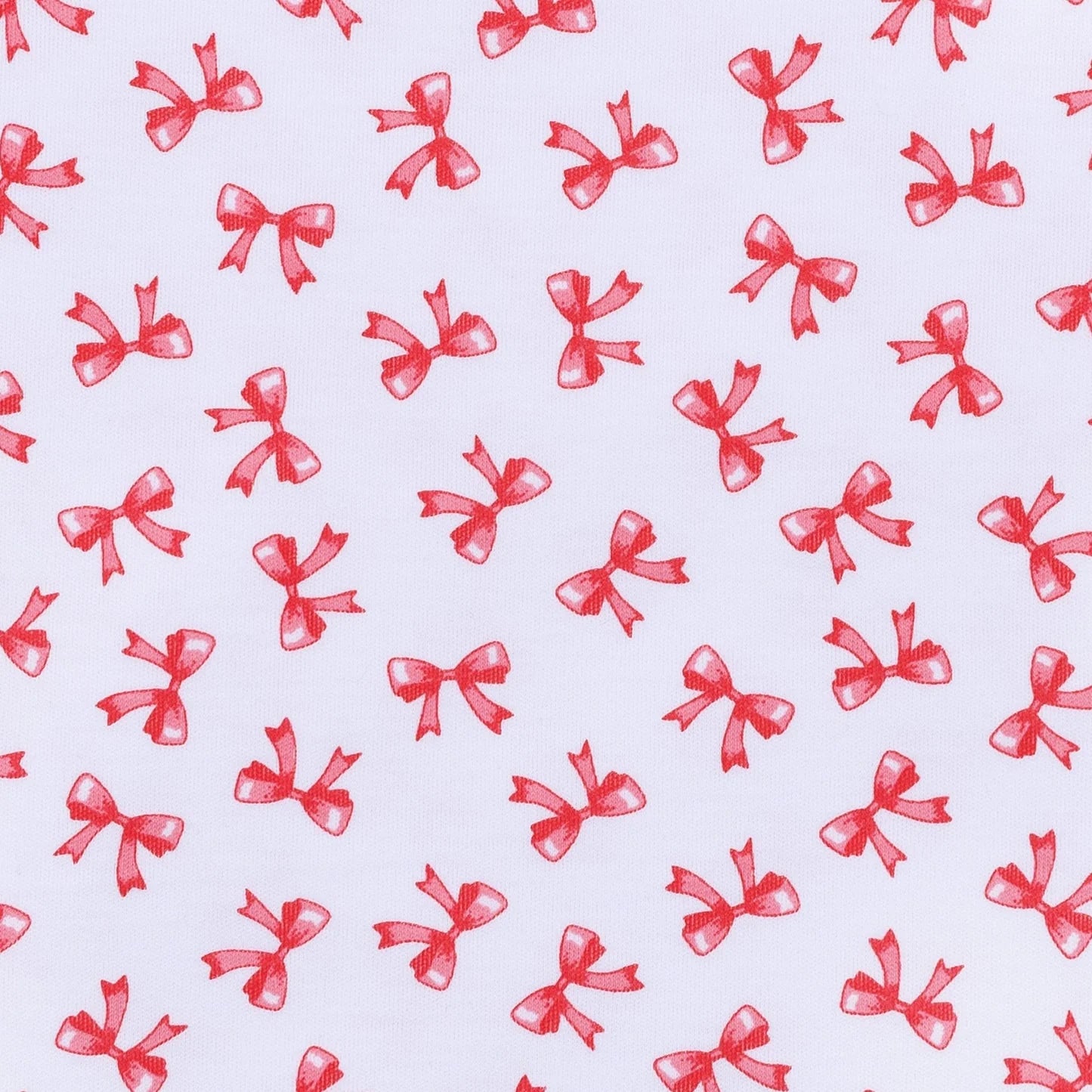 Scarlet Bows Long Pajamas