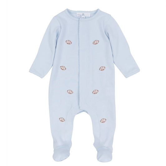 Light Blue Tiny Tailgater Footie