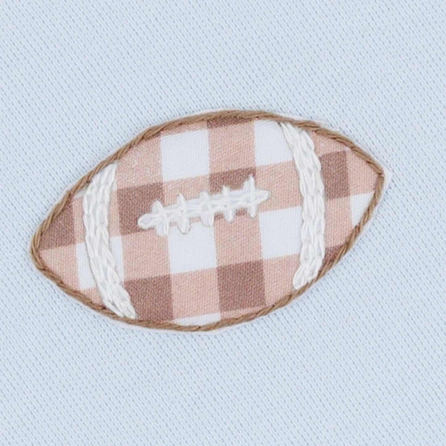 Light Blue Tiny Tailgater Footie