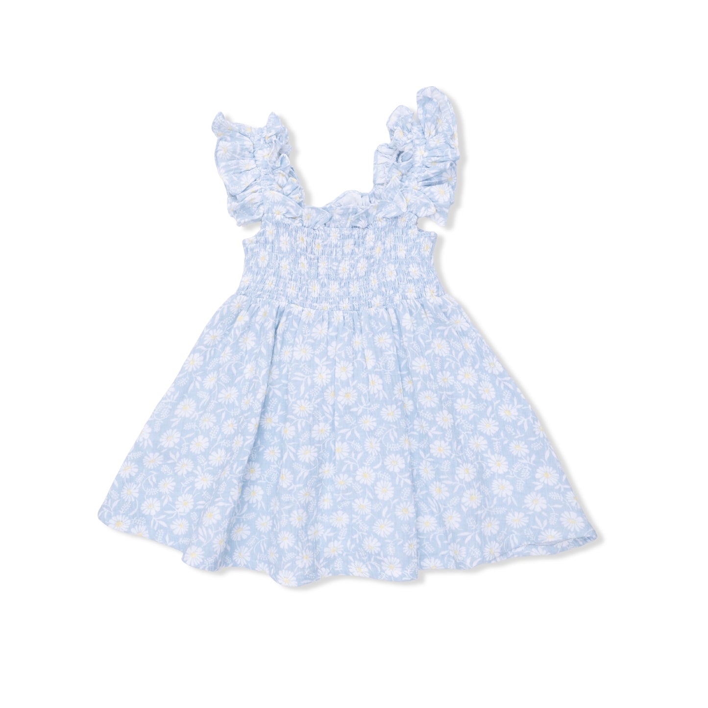 Western Daisies Smocked Sundress Bloomers